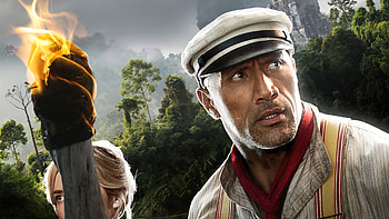 Dwayne Johnson in Jungle Cruise, Ultra , Action hero, Epic jungle expedition HD wallpaper