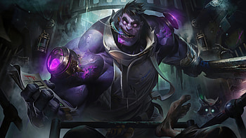 Dr. Mundo Reworked Update LoL Splash Art PC, video game, League Of Legends, Dr. Mundo (League Of Legends) HD wallpaper