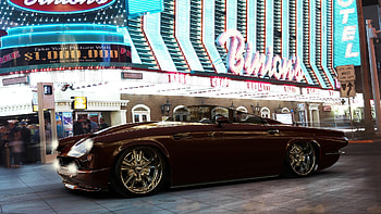 Las Vegas, street, nevada, car, lights HD wallpaper