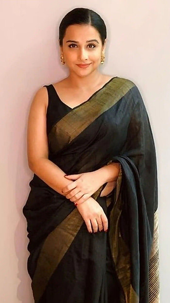 Vidya balan, model, saree beauty, bollywood actress HD phone wallpaper
