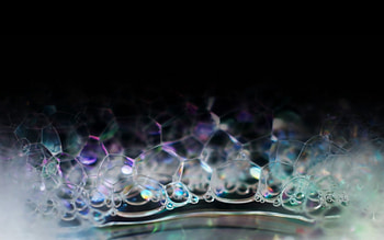Bubbles, Macro, Glare, Close-Up, Foam HD wallpaper