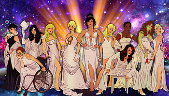 Women of DC, Harley Quinn, DC Comics, Barbra Gordon, Zartana, Poison Ivy, Wonder Woman, Catwoman, DC Universe HD wallpaper