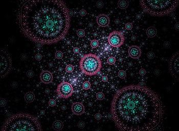 Abstract, Circles, Pattern, Fractal, Net HD wallpaper