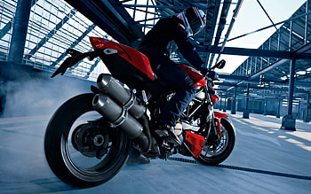 Motorcycles, Ducati, Motorcyclist, Side View, Motorcycle HD wallpaper