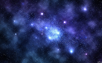 Abstract, Stars, Starry Sky, Glow HD wallpaper