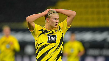 Erling Haaland, Injured player, Lucien Favre, BVB HD wallpaper