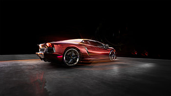 Lamborghini Aventador LP700 4 Rear Side , lamborghini-aventador, lamborghini, cars, behance HD wallpaper