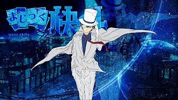 Magic Kaito anime, Beautiful backgrounds, Exciting adventures, Magical atmosphere HD wallpaper