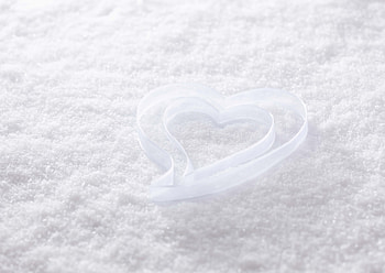 Snow, Miscellanea, Miscellaneous, Tape, Heart HD wallpaper