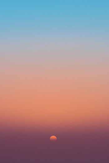 Nature, Sunset, Sky, Sun, Gradient HD phone wallpaper