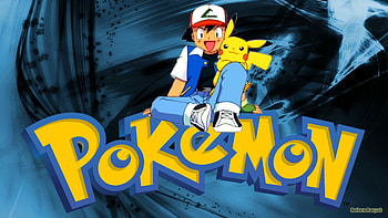 Blue Pokemon with Ash HD wallpaper