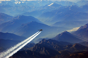 Boeing 737 Contrail, boeing, commercial airliner, jetliner, aircraft HD wallpaper