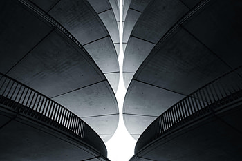 Architecture, Miscellanea, Miscellaneous, Design, Bw, Chb, Rear HD wallpaper