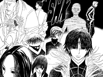Hunter x Hunter : Phantom Troupe Featuring Chrollo Lucilfer & Bonolenov Ndongo, manga, Hunter x Hunter, Phantom Troupe, Chrollo Lucilfer, Bonolenov Ndongo HD wallpaper