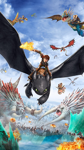 How to Train Your Dragon 2 (2022) movie HD phone wallpaper