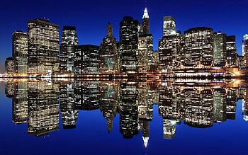 Landscape, Cities, Night HD wallpaper