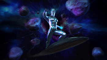Silver Surfer Villain Unleashed, the-fantastic-four, movies, silver-surfer, superheroes, artwork, art, digital-art, artstation HD wallpaper