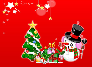 Holidays, Stars, Candles, Snowman, Christmas Tree, Surprise, Astonishment, Presents, Gifts HD wallpaper