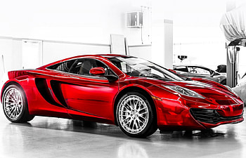McLAREN MP4, Mclaren, Sports Car, Shiney, Red HD wallpaper