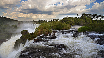 Iguazu Falls, High resolution , Stunning , Magnificent view HD wallpaper