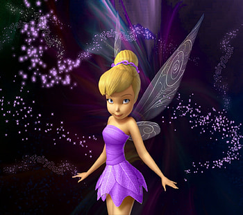 Magic Trilly, magic, trilly, stars, dress, beauty, artistic, purple, cartoons, anime, fantasy HD wallpaper