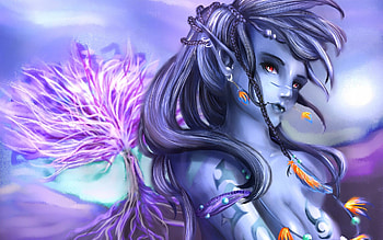 dark elf HD wallpaper