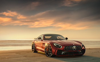 Mercedes Benz Amg Gt CGI , mercedes-amg-gtr, mercedes, cars, behance, cgi HD wallpaper