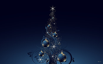 Holidays, Stars, New Year, Fir-Trees, Christmas, Xmas HD wallpaper