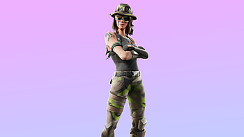 Fortnite Swamp Stalker HD wallpaper