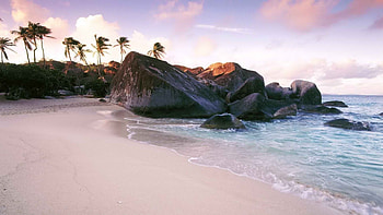 British Virgin Islands, Sunset, Islands, Backgrounds HD wallpaper