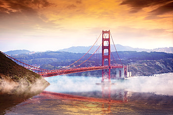 Golden Gate Bridge, , Landmark HD wallpaper