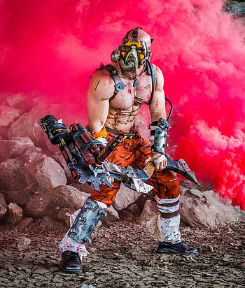 Krieg DLC cosplay, Borderlands 3 celebration HD phone wallpaper