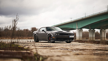 Black Dodge Challenger 2023, dodge-challenger, dodge, 2023-cars, cars, behance HD wallpaper