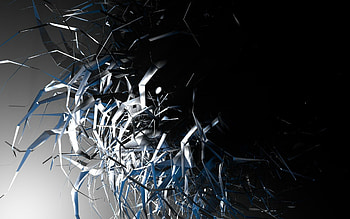 Abstract, Shine, Light, Shadow, Paper, Shreds HD wallpaper