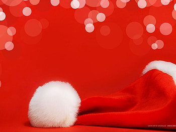 Christmas hat, holiday, hat, christmas, red HD wallpaper