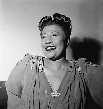 Music history Monday, Ella Fitzgerald singer, Robert Greenberg speaker, Composer author HD phone wallpaper