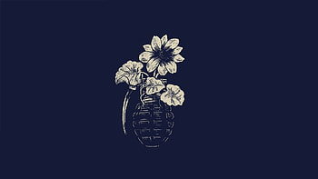 Flower Grenade [] ... HD wallpaper