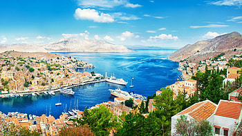 Symi Island, Greece HD wallpaper
