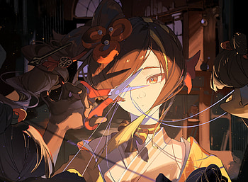 Chiori in Shadow: Stunning Genshin Impact, Chiori (Genshin Impact), Genshin Impact HD wallpaper