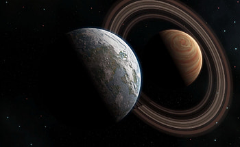 Stars, Planets, Universe, Ring HD wallpaper