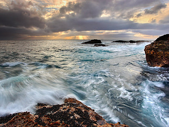 Splash , blue, sea, nature HD wallpaper