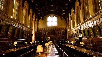 Dining room, Hogwarts HD wallpaper