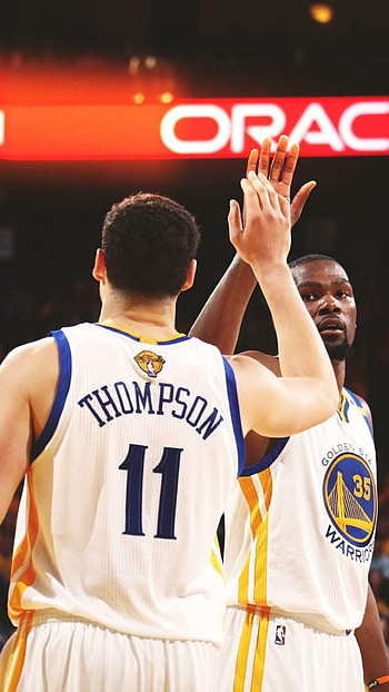 Kevin Durant, Klay Thompson HD phone wallpaper