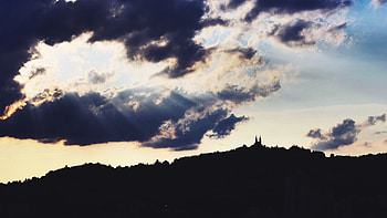 Nature, Clouds, Lock, Austria, Linz HD wallpaper