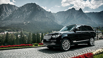Range Rover Black, range-rover, cars, black HD wallpaper