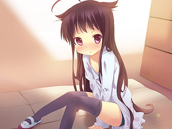 Cute Girl, sexy, cute, kawai, girl, anime girl, neko, anime, cool, tagme, blush HD wallpaper