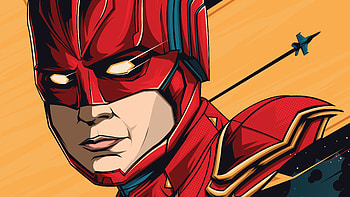 Captain Marvel New Poster Art, captain-marvel-movie, captain-marvel, 2019-movies, movies, superheroes, brie-larson, carol-danvers, artwork HD wallpaper