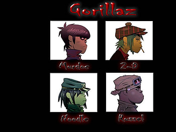 GORILLAZ, gorrillaz, rock HD wallpaper