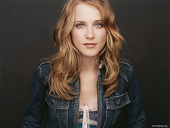 Evan Rachel Wood, blue eyes, pretty, red hair, actress, long, jeans, female HD wallpaper
