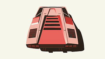 Lamborghini Diablo Minimalism , lamborghini-diablo, lamborghini, minimalism, minimalist, digital-art HD wallpaper